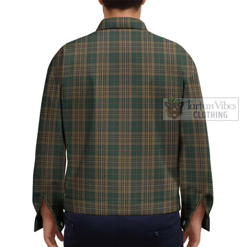 Fitzsimmons Tartan Unisex Lapel Cotton Jacket - Tartan Vibes Clothing