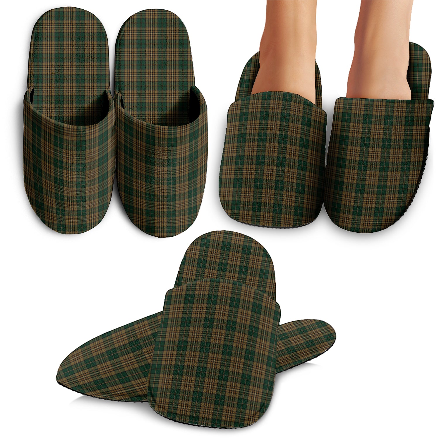 Fitzsimmons Tartan Home Slippers - Tartan Vibes Clothing
