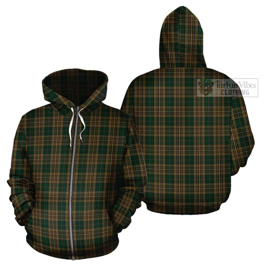 Fitzsimmons Tartan Cotton Hoodie - Tartan Vibes Clothing