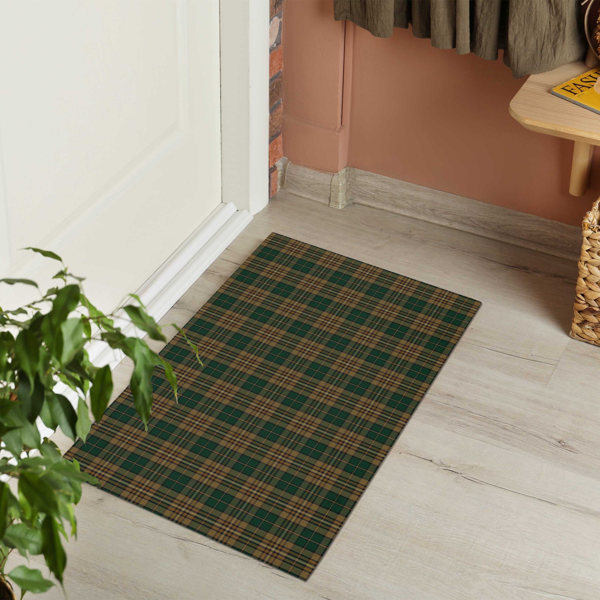 Fitzsimmons Tartan Rubber Doormat - Tartan Vibes Clothing