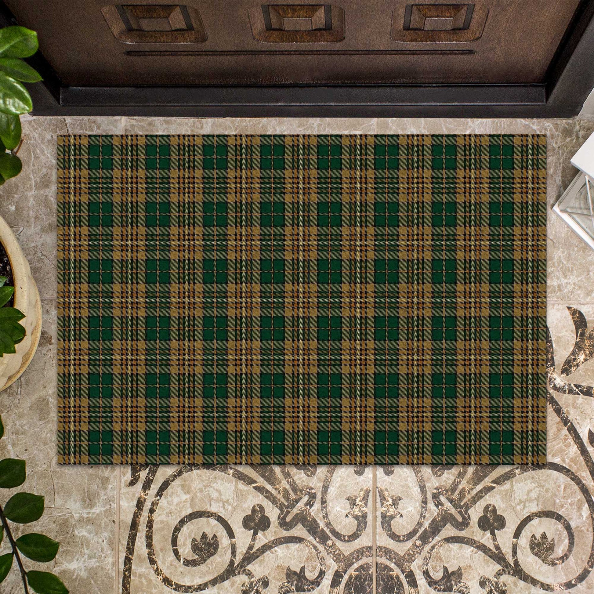 Fitzsimmons Tartan Rubber Doormat - Tartan Vibes Clothing