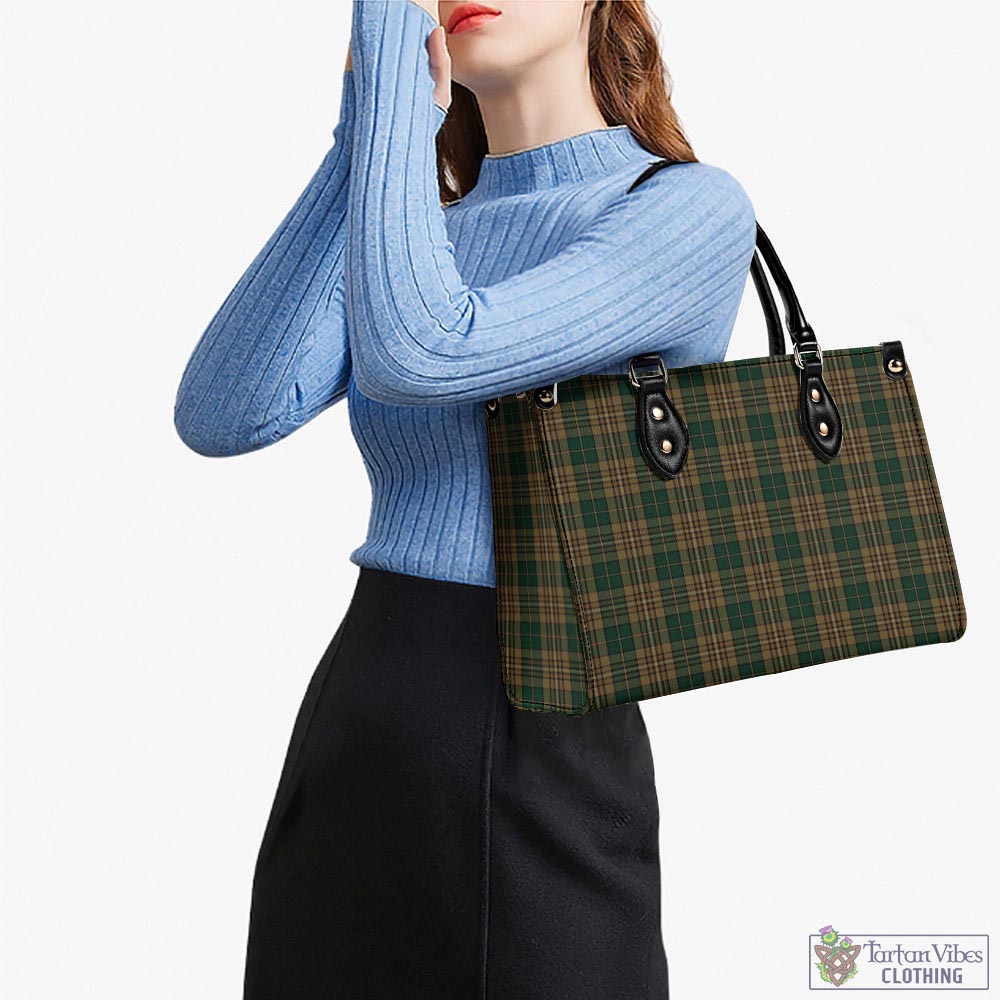Tartan Vibes Clothing Fitzsimmons Tartan Luxury Leather Handbags