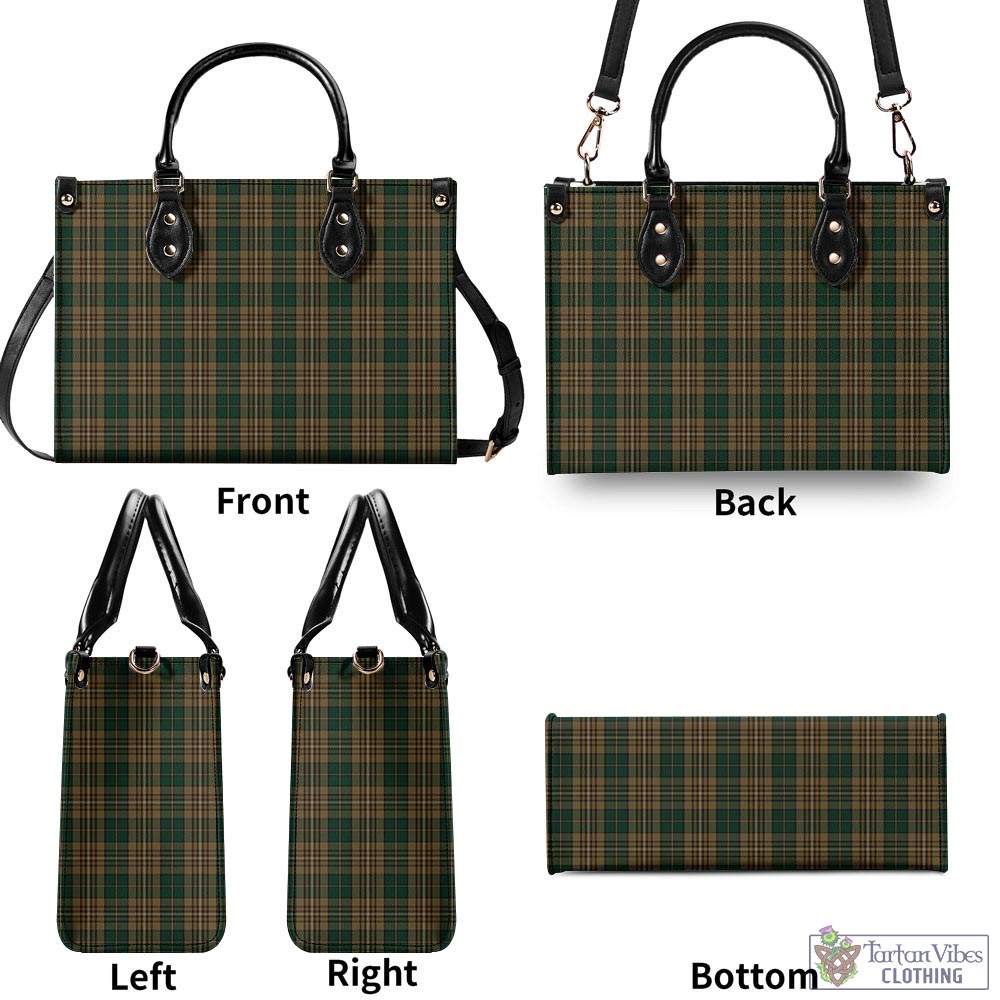 Fitzsimmons Tartan Luxury Leather Handbags - Tartan Vibes Clothing