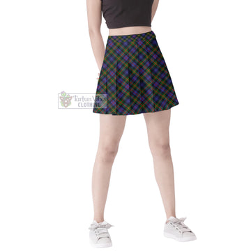 Fleming Tartan Women's Plated Mini Skirt