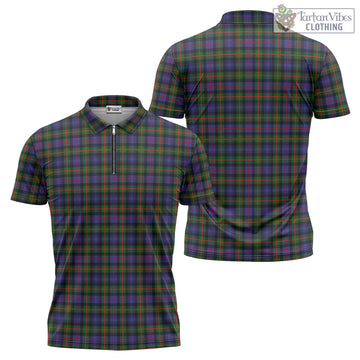 Fleming Tartan Zipper Polo Shirt