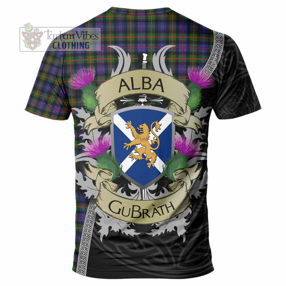 Tartan Vibes Clothing Fleming Tartan Family Crest T-Shirt Lion Rampant Royal Thistle Shield Celtic Inspired
