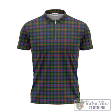 Fleming Tartan Zipper Polo Shirt
