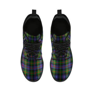 Fleming Tartan Leather Boots