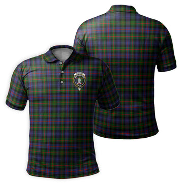 Fleming Tartan Men's Polo Shirt with Family Crest
