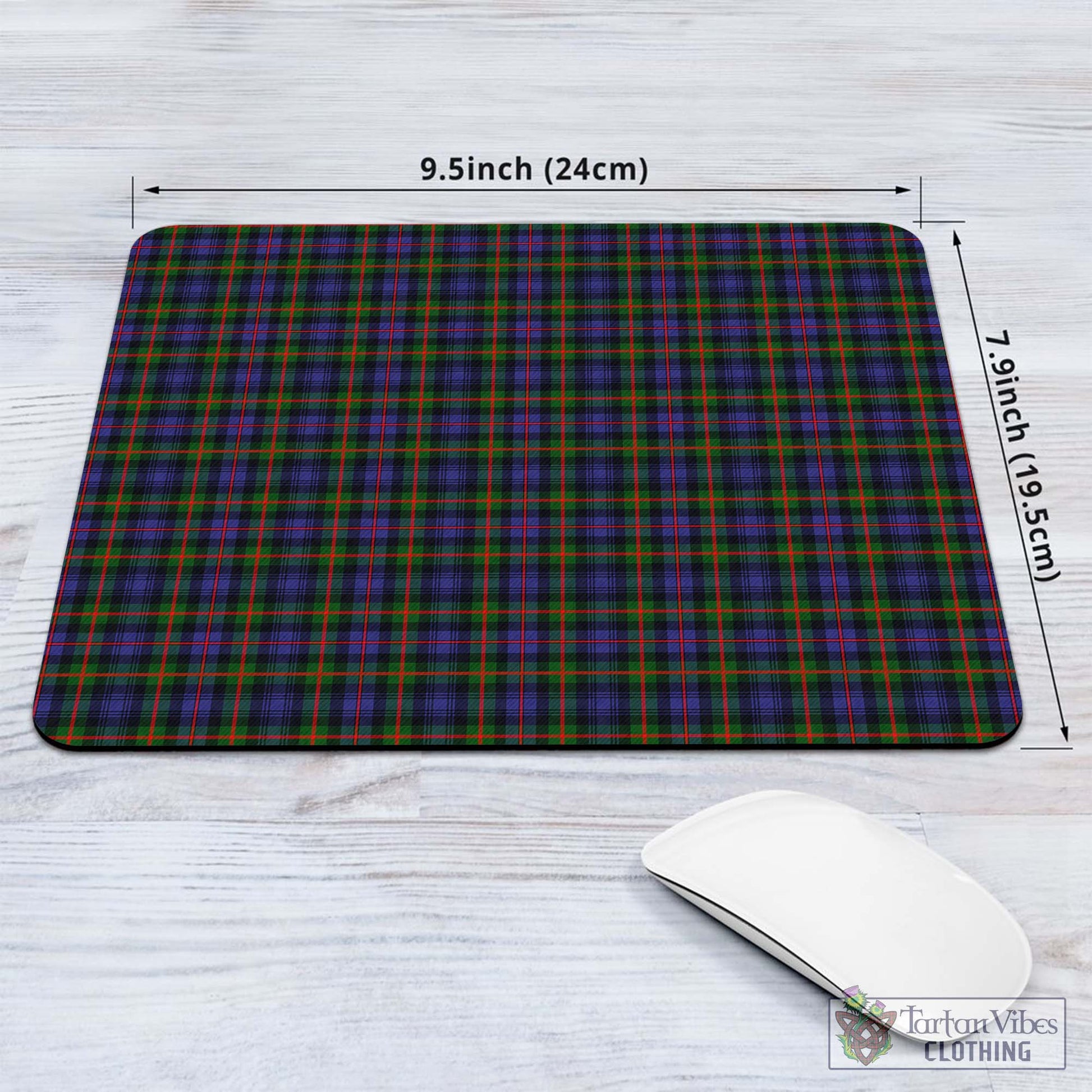 Tartan Vibes Clothing Fleming Tartan Mouse Pad
