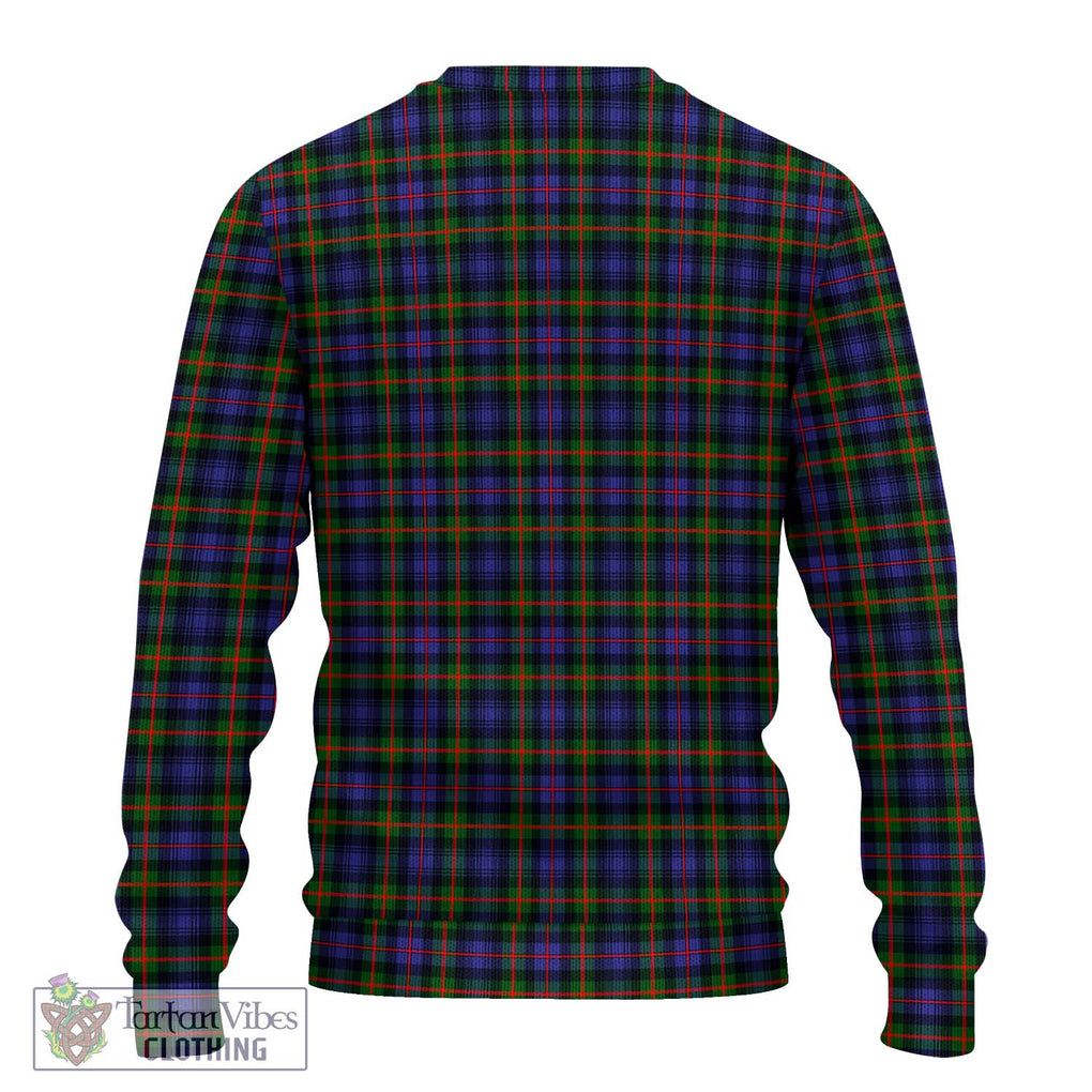 Fleming Tartan Knitted Sweater with Family Crest DNA In Me Style - Tartanvibesclothing Shop