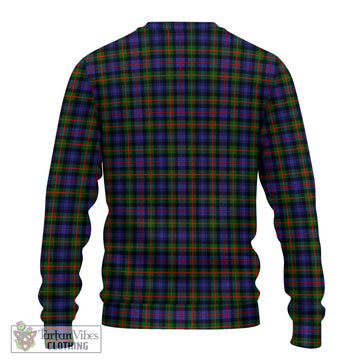 Fleming Tartan Knitted Sweater with Family Crest DNA In Me Style - Tartanvibesclothing Shop