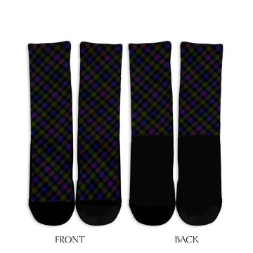 Fleming Tartan Crew Socks Cross Style