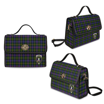 Fleming Tartan Waterproof Canvas Bag with Family Crest
