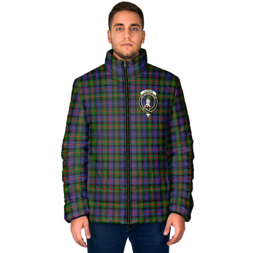 Fleming Tartan Padded Jacket with Family Crest