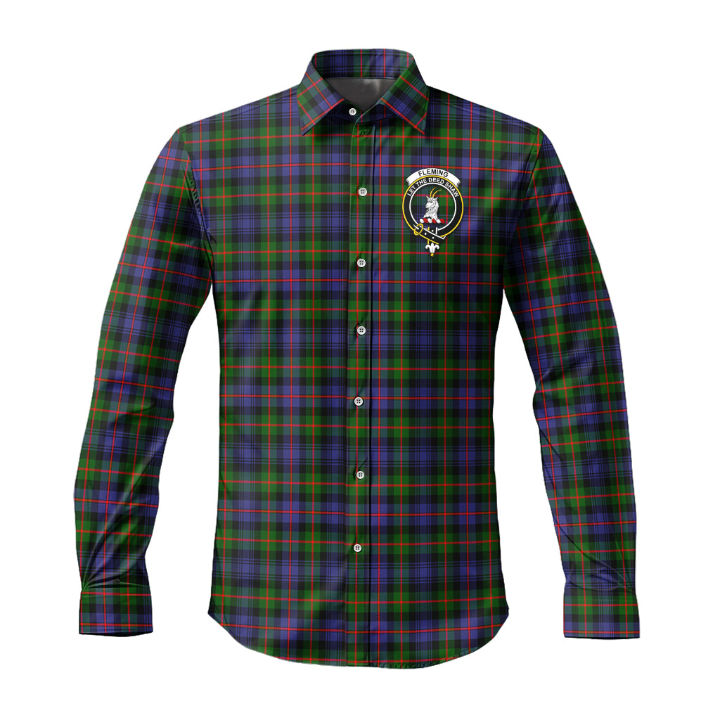 fleming-tartan-long-sleeve-button-up-shirt-with-family-crest
