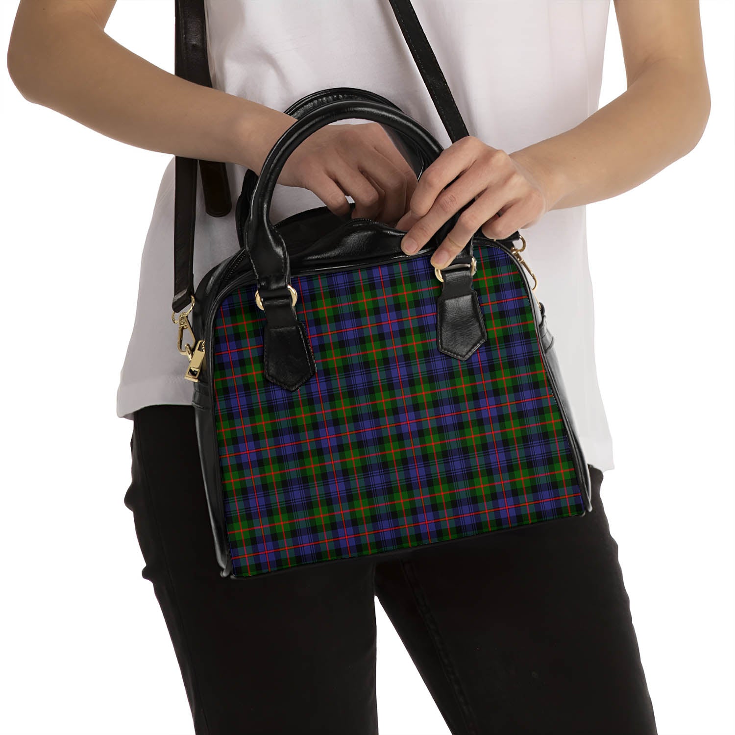 Fleming Tartan Shoulder Handbags - Tartanvibesclothing