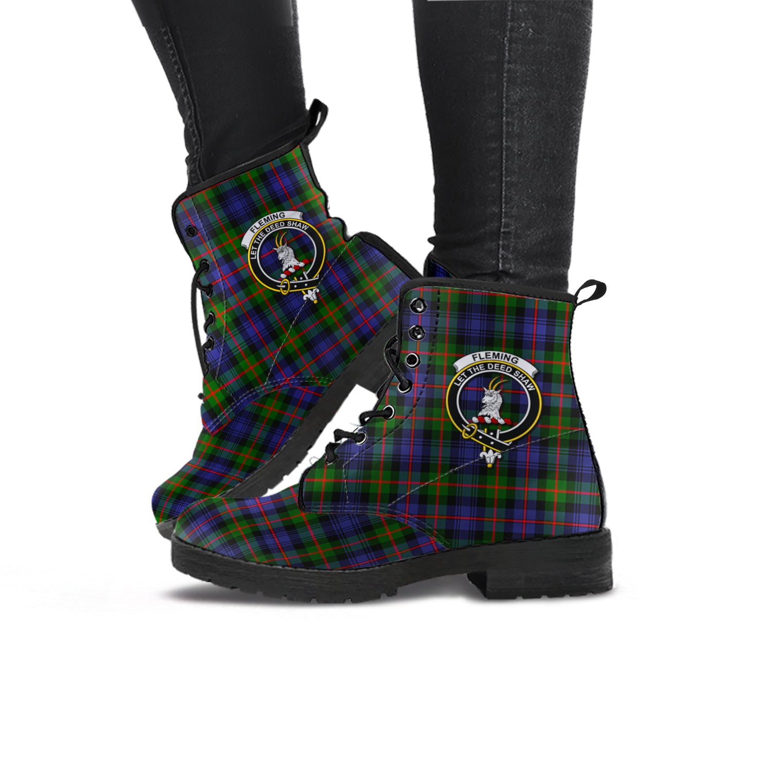 fleming-tartan-leather-boots-with-family-crest