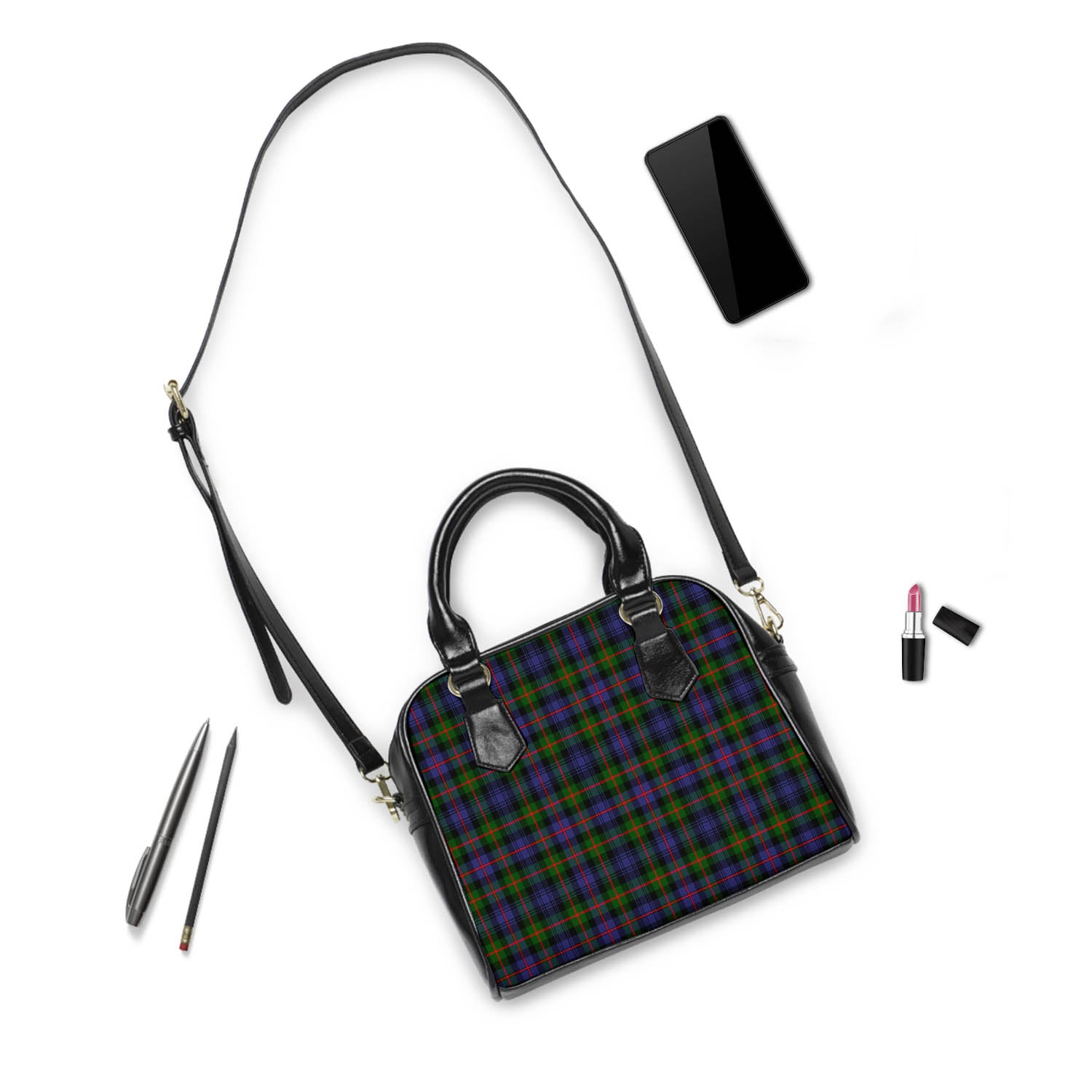 Fleming Tartan Shoulder Handbags - Tartanvibesclothing