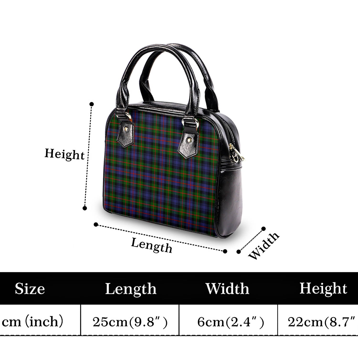 Fleming Tartan Shoulder Handbags - Tartanvibesclothing