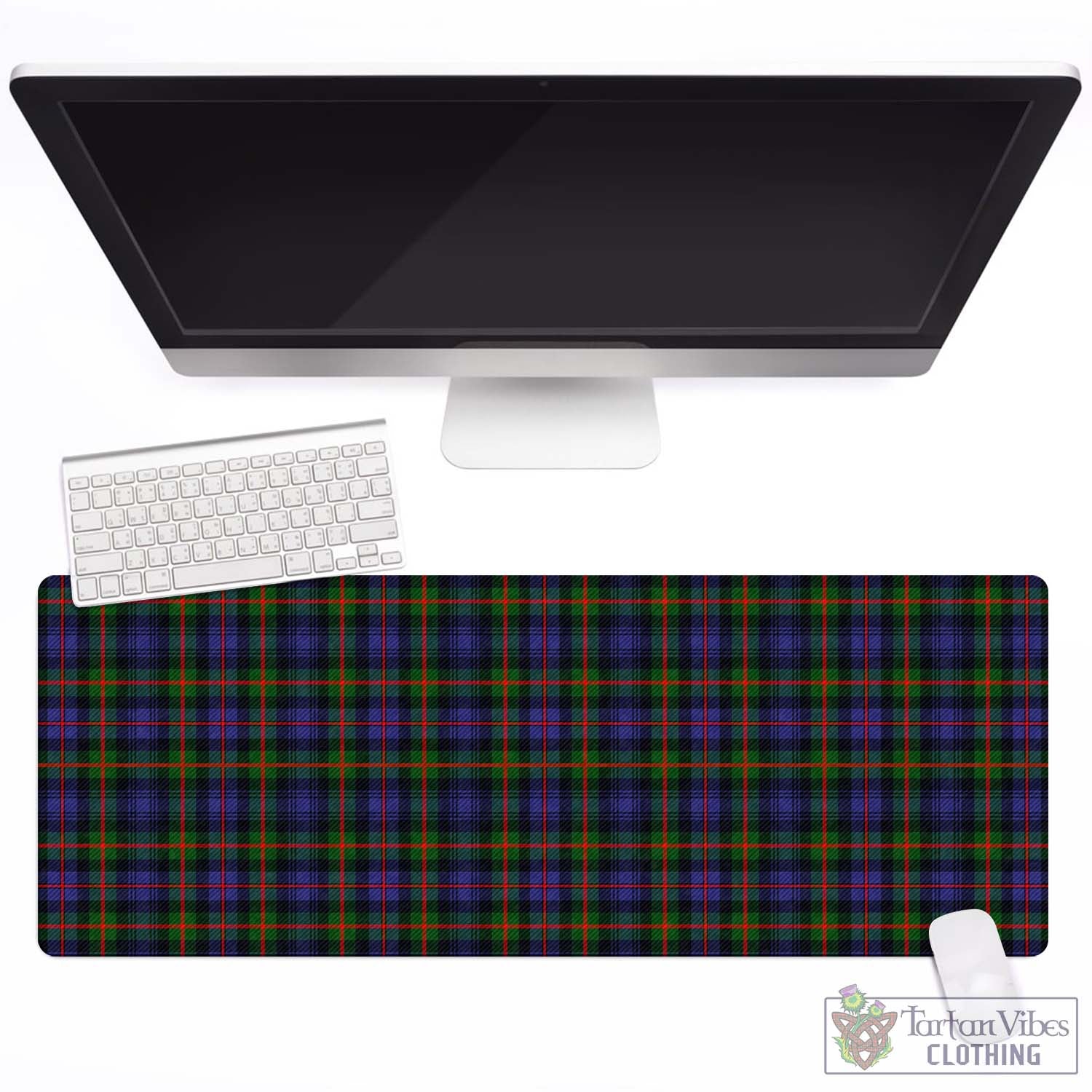 Tartan Vibes Clothing Fleming Tartan Mouse Pad