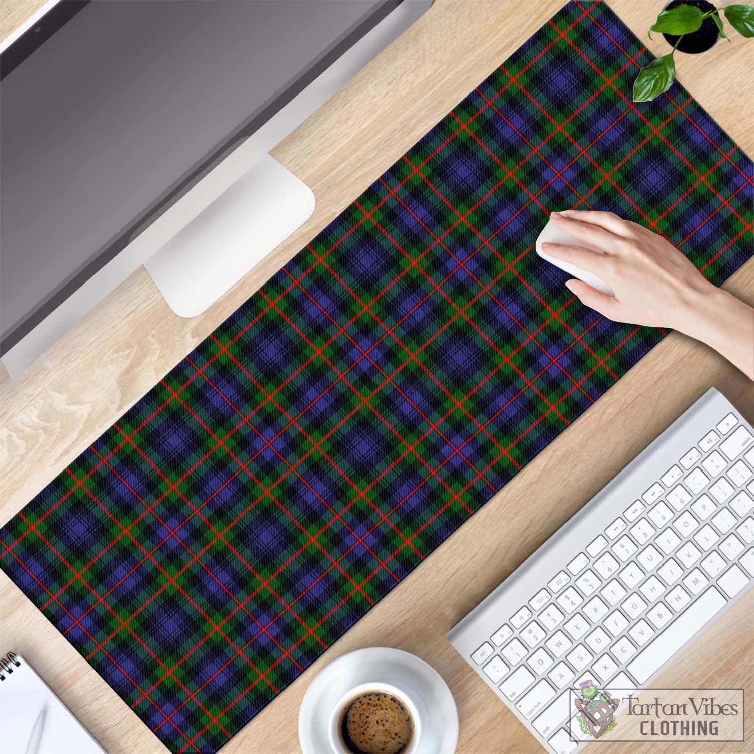 Tartan Vibes Clothing Fleming Tartan Mouse Pad
