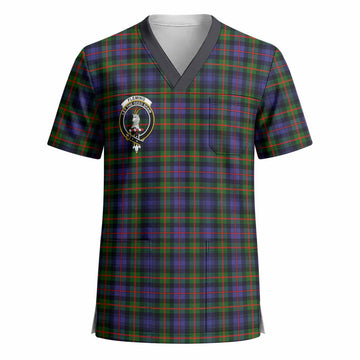 Fleming Crest Tartan Scrub Top - Tartan Vibes Clothing