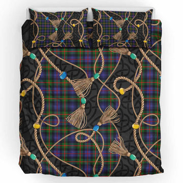 Fleming Scottish Tartan Twisted Ropes Stylized Bedding Set UK Bedding Set UK King 91*87 inch - Tartan Vibes Clothing