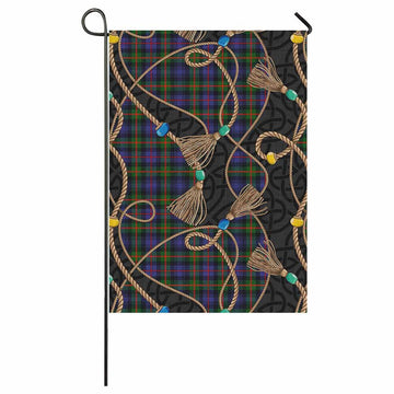 Fleming Scottish Tartan Twisted Ropes Stylized Garden Flag