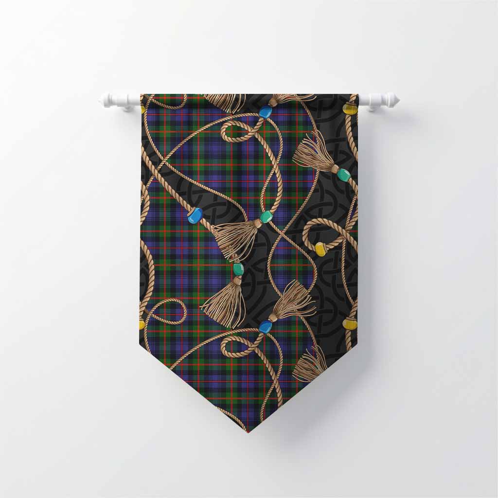 Fleming Scottish Tartan Twisted Ropes Stylized Gonfalon Chevron - Tartan Vibes Clothing