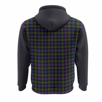 Fleming Tartan Accent Hoodie with Family Crest