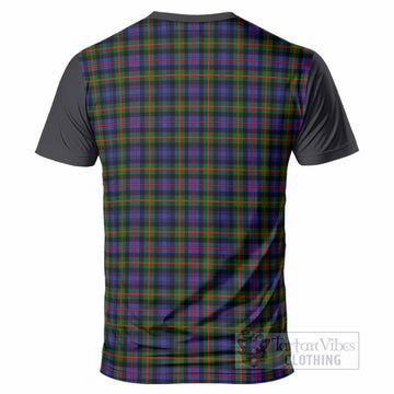 Fleming Tartan Accent T-Shirt with Family Crest
