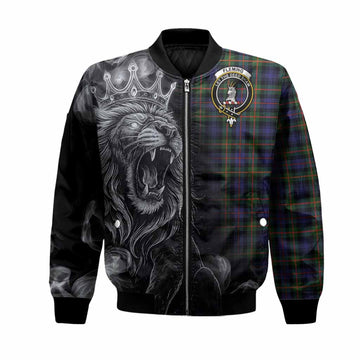 Fleming Tartan Bomber Jacket Roaring Lion Heritage