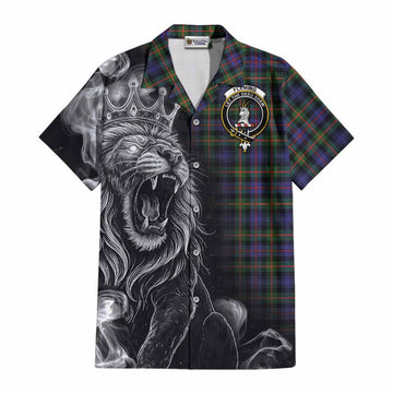 Fleming Tartan Cotton Hawaiian Shirt Roaring Lion Heritage