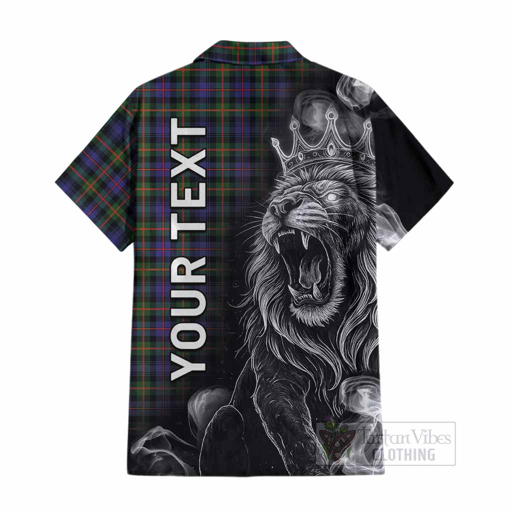 Fleming Tartan Cotton Hawaiian Shirt Roaring Lion Heritage