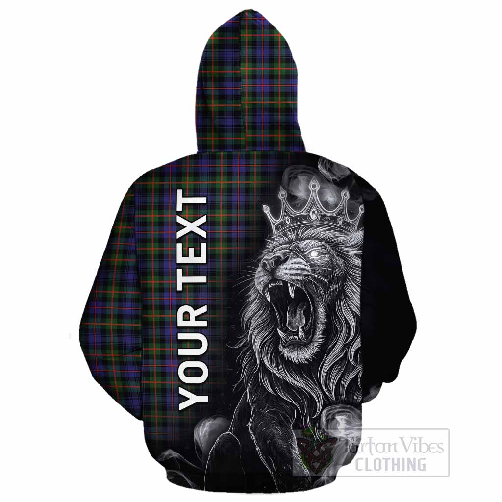 Fleming Tartan Cotton Hoodie Roaring Lion Heritage
