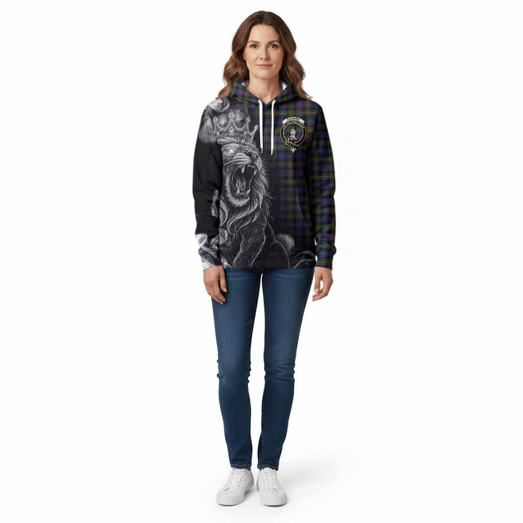 Fleming Tartan Cotton Hoodie Roaring Lion Heritage