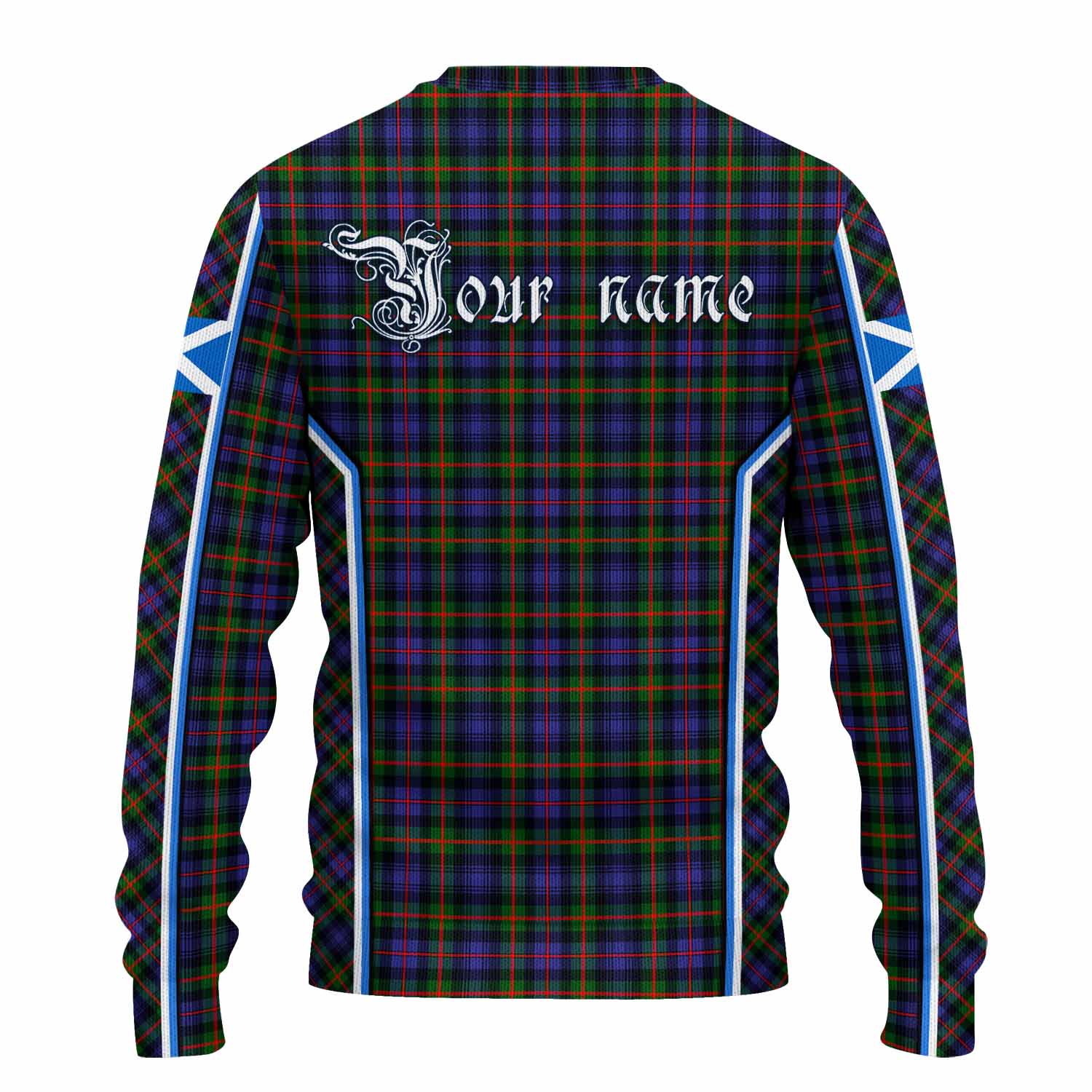 Fleming Tartan Crest Knitted Sweater Scotland Coat of Arm Flag Style - Tartan Vibes Clothing