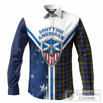 Fleming Tartan Crest Long Sleeve Button Shirts Scottish-American Heritage