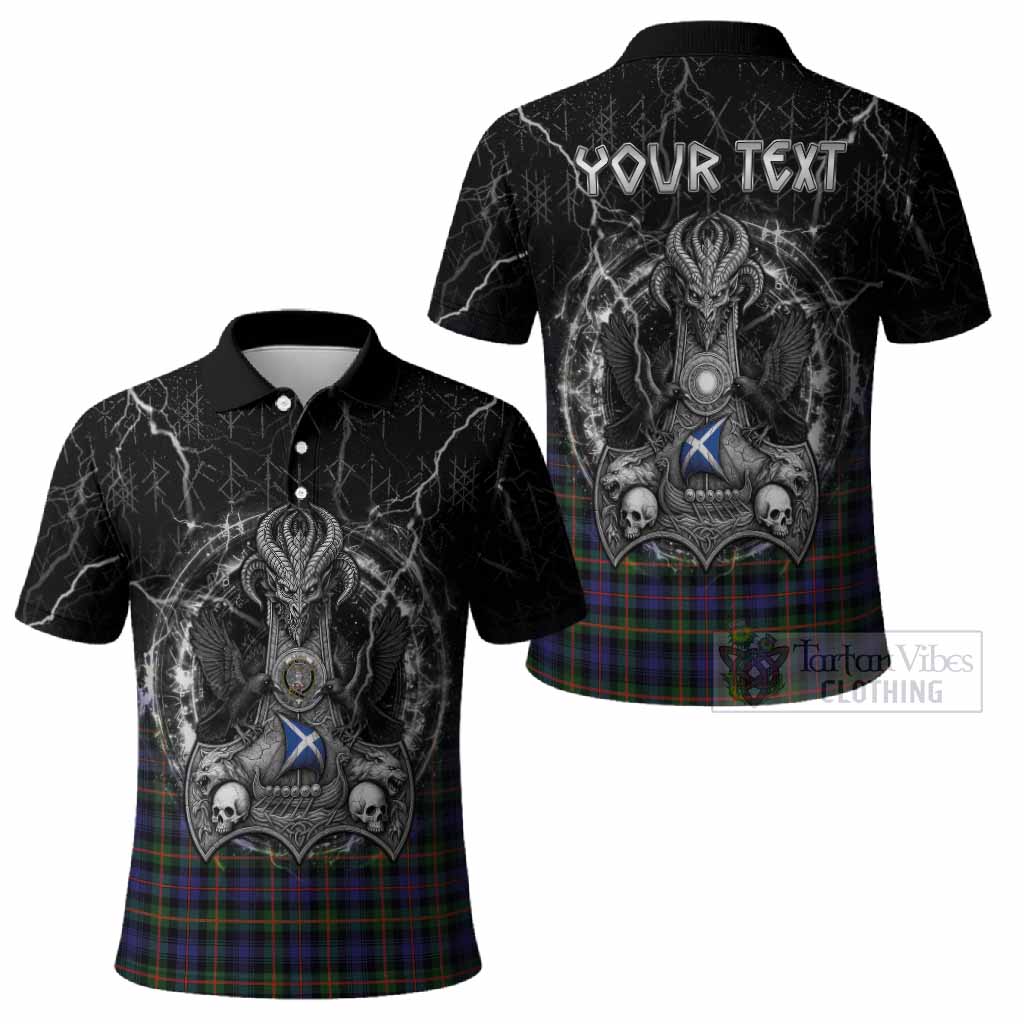 Fleming Tartan Crest Polo Shirt Celtic Odin's Raven Legacy