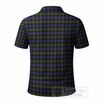 Fleming Tartan Crest Polo Shirt Ferocious Lion Style