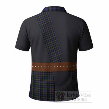 Fleming Tartan Crest Polo Shirt Kilt Costume Style