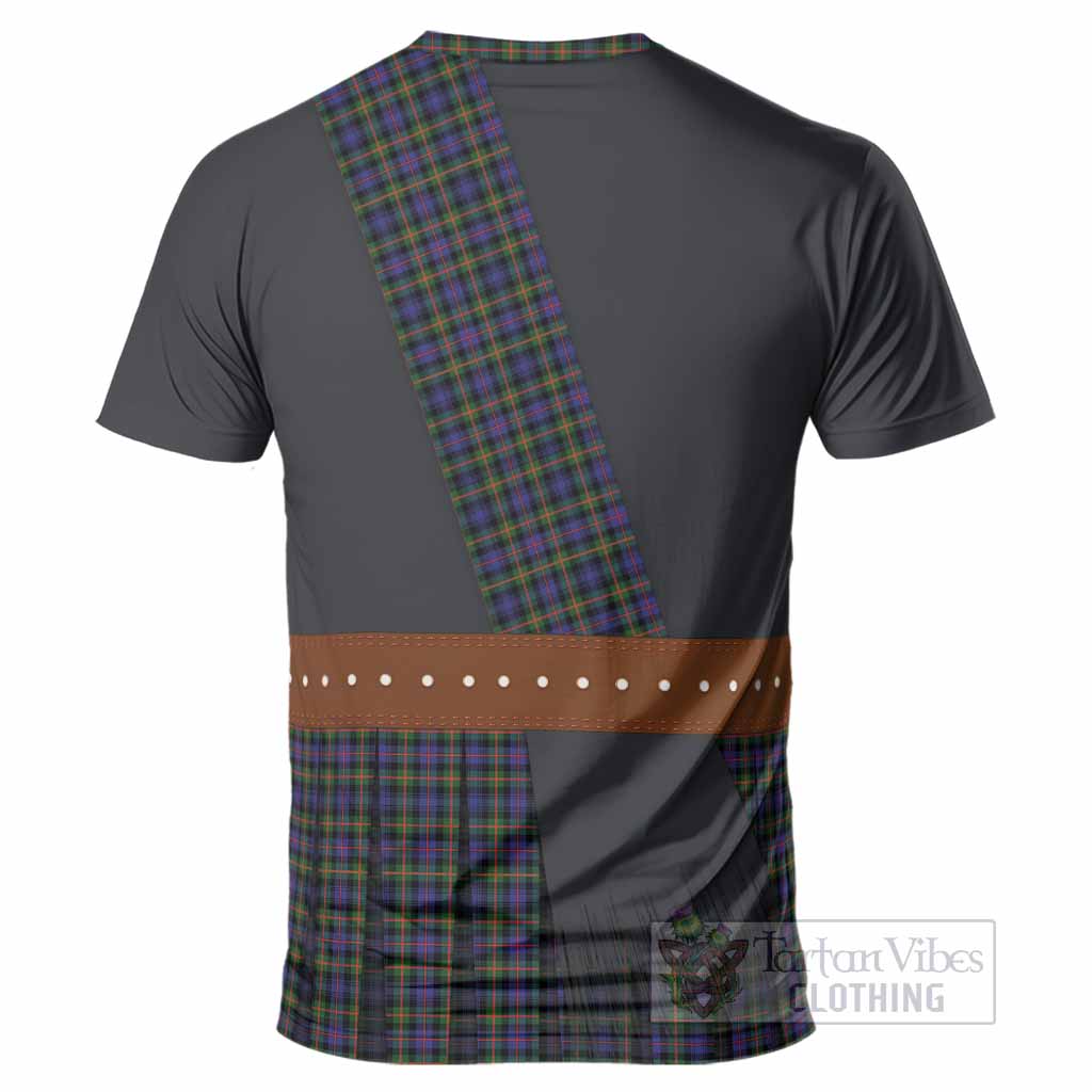Fleming Tartan Crest T-Shirt Kilt Costume Style