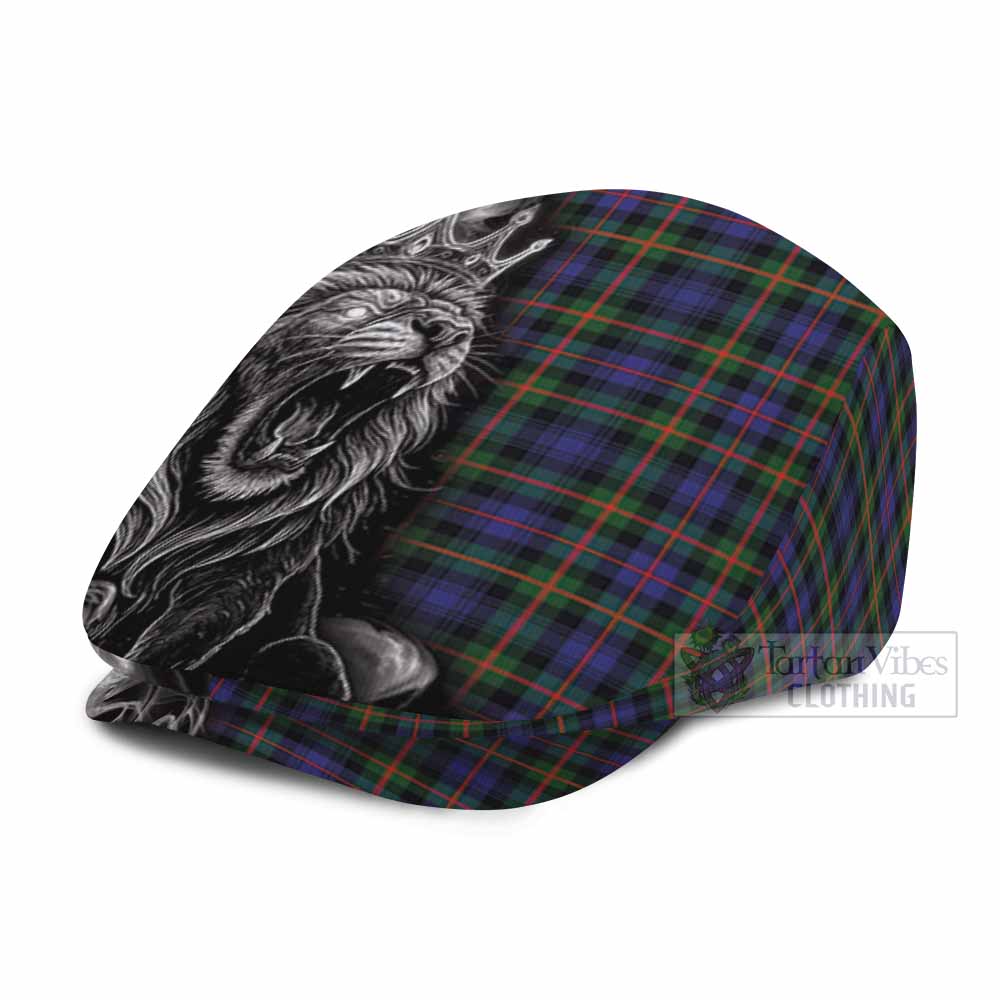 Fleming Tartan Flat Cap, Jeff Cap Roaring Lion Heritage
