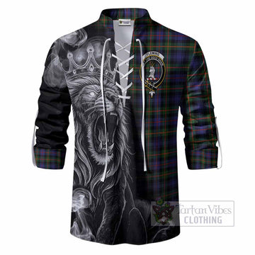 Fleming Tartan Ghillie Shirt Roaring Lion Heritage
