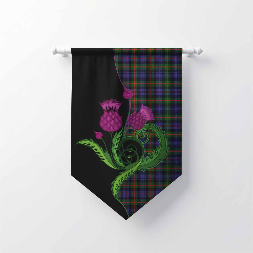 Fleming Tartan Gonfalon Traditional Scottish Thistle Chevron - Tartan Vibes Clothing