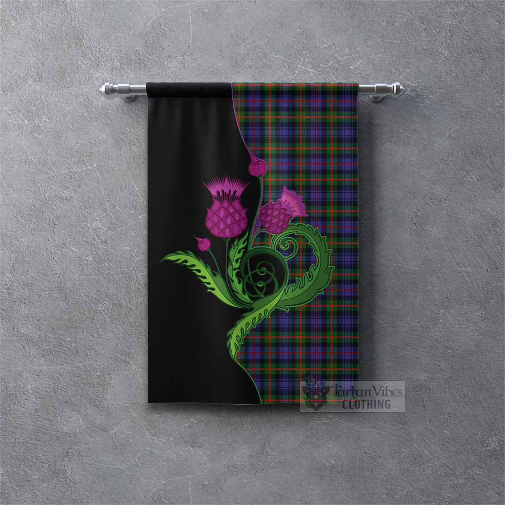 Fleming Tartan Gonfalon Traditional Scottish Thistle Rectangle - Tartan Vibes Clothing