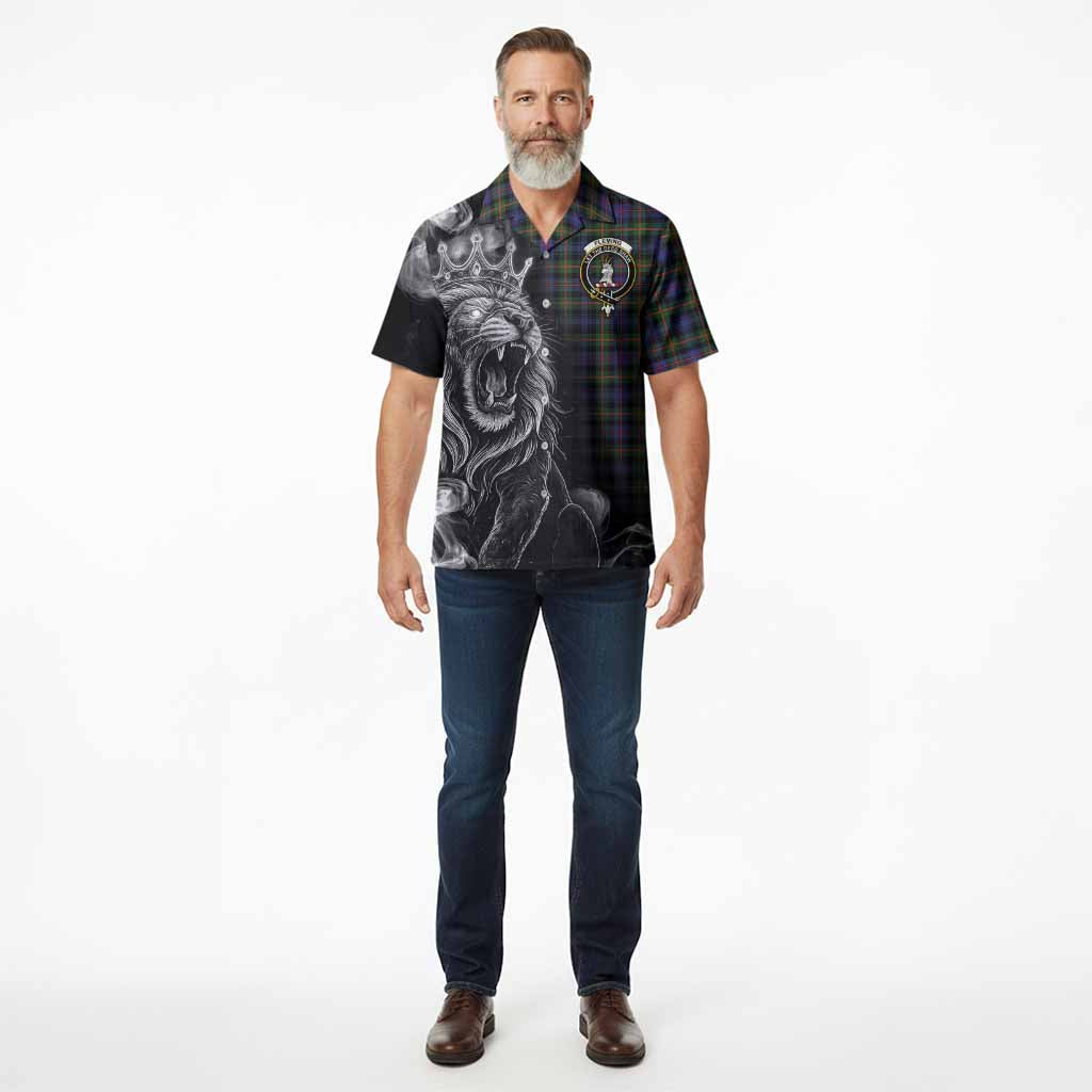 Fleming Tartan Hawaiian Shirt Roaring Lion Heritage