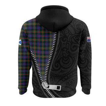 Fleming Tartan Hoodie New Zealand Pattern Unique Zipper Stylized