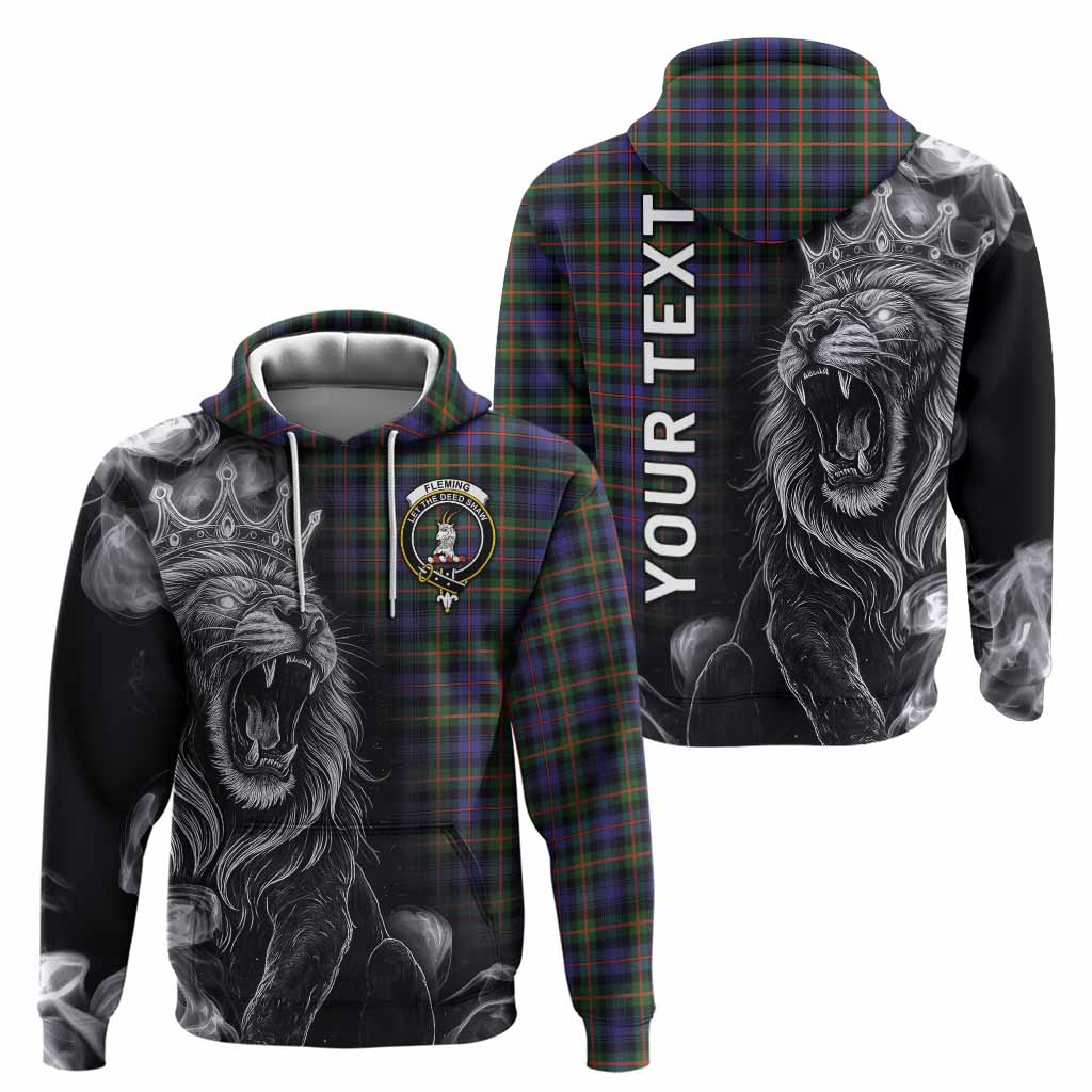 Fleming Tartan Hoodie Roaring Lion Heritage